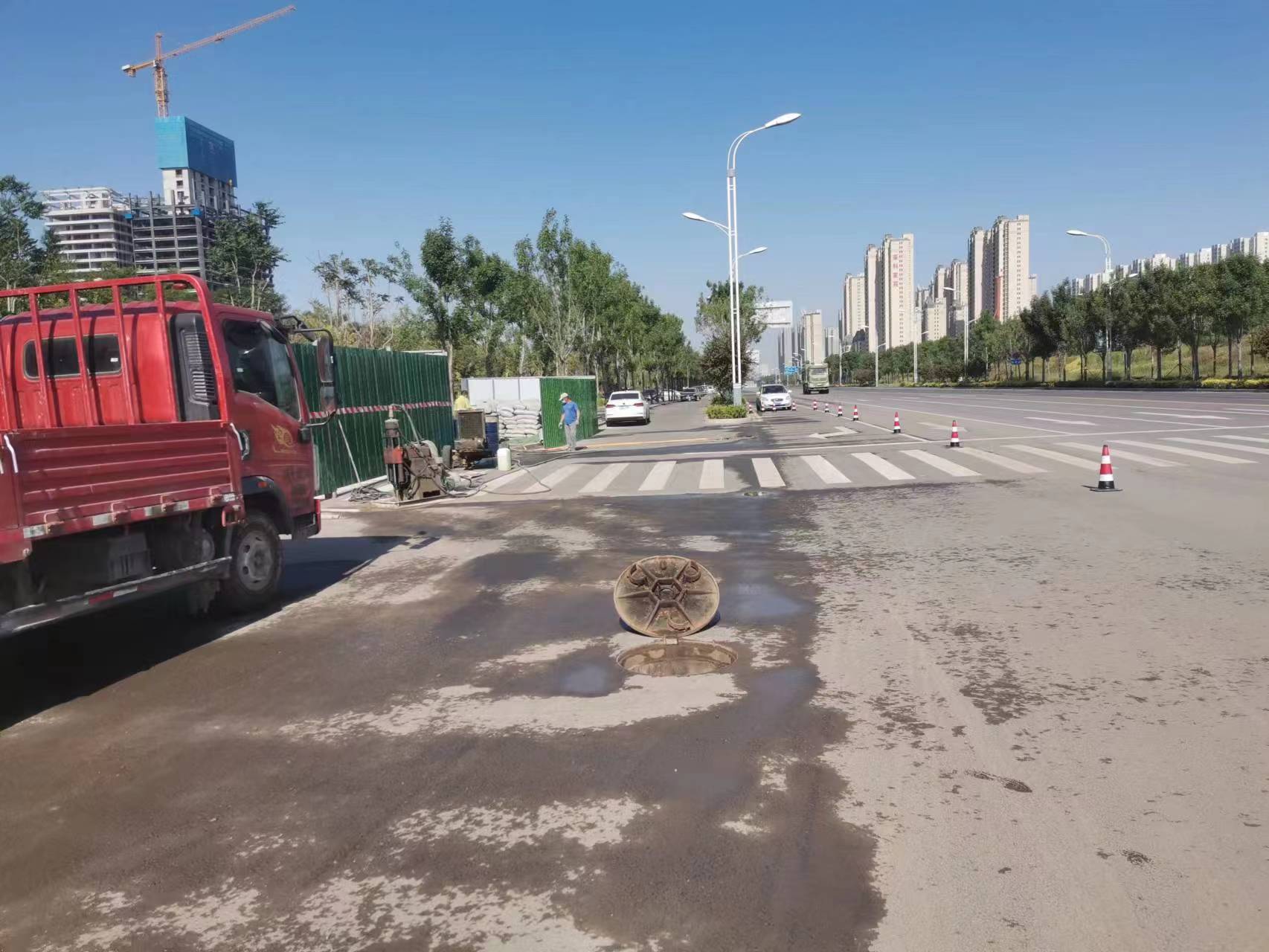 皇姑路面地基沉降注浆